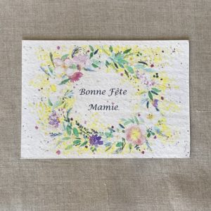 Bonne fête Mamie – Carte à planter A6